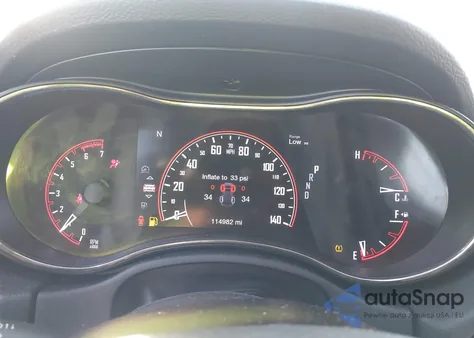 2018 Dodge Durango R/T Rwd из США, поврежденный, VIN 1C4SDHCT6JC186550